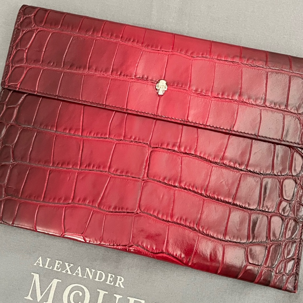 Alexander McQueen Envelope Clutch Bag